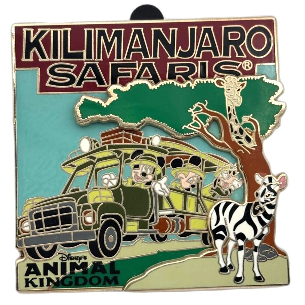 Disney Animal Kingdom's KILIMANJARO SAFARI Collector's Pin